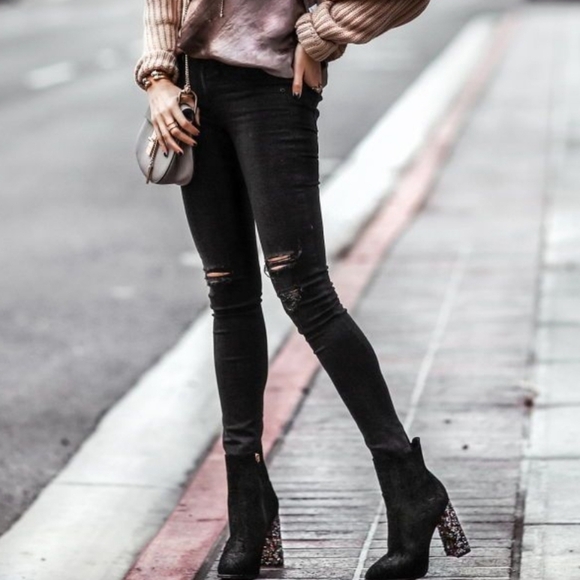 Frame Le Skinny De Jeanne Ripped Distressed - Picture 9 of 9